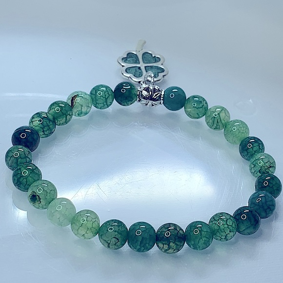 FREEDOM DRAGON VEINS NATURAL BRACELET size 7โ - Picture 4 of 6